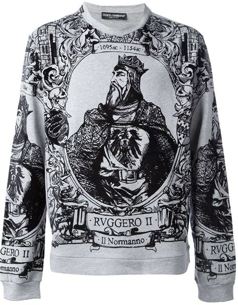 dolce gabbana sweater men's|dolce gabbana sweatshirt farfetch.